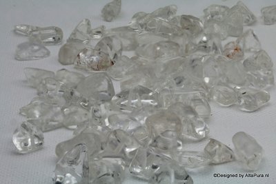 Bergkristal Split Kralen, ca 85/90sts, AAA Bergkristal K543
